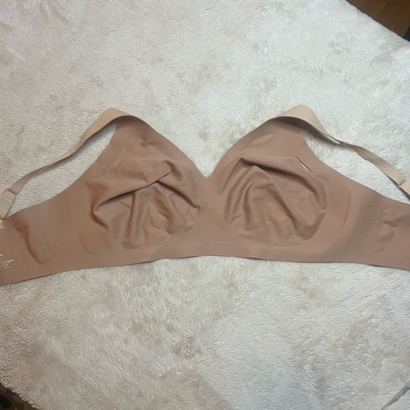Knix Revolution Nude Seamless Bra LIKE NEW! Sz L++ (36F/G) - Picture 4 of 9